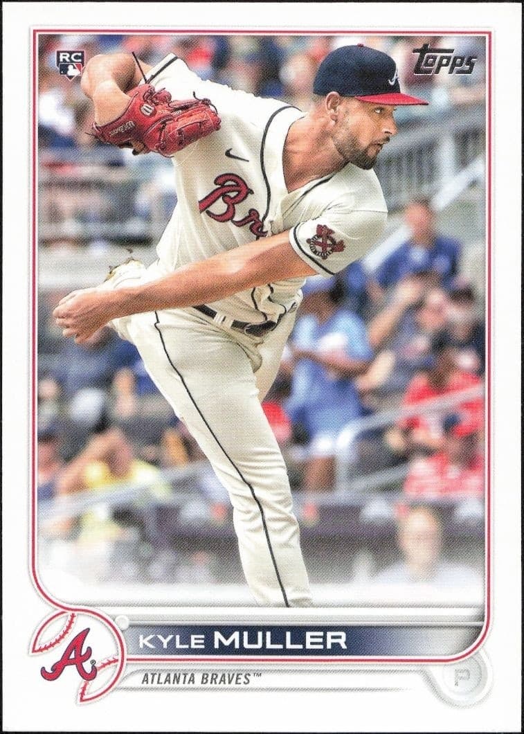 2022 Topps Series 1 Kyle Muller #30 trading card