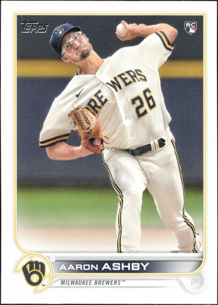 2022 Topps Series 1 Aaron Ashby #78 trading card