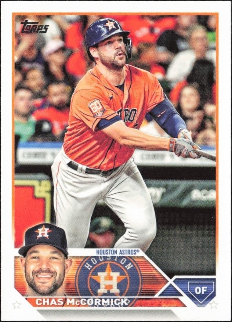 2023 Topps Series 1 Chas McCormick #51 trading card