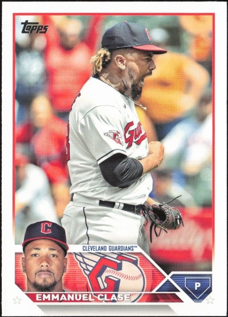 2023 Topps Series 1 Emmanuel Clase #117 trading card