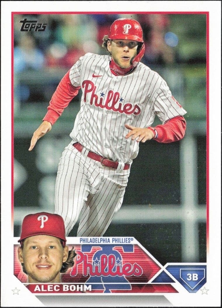 2023 Topps Series 1 Alec Bohm #128 trading card