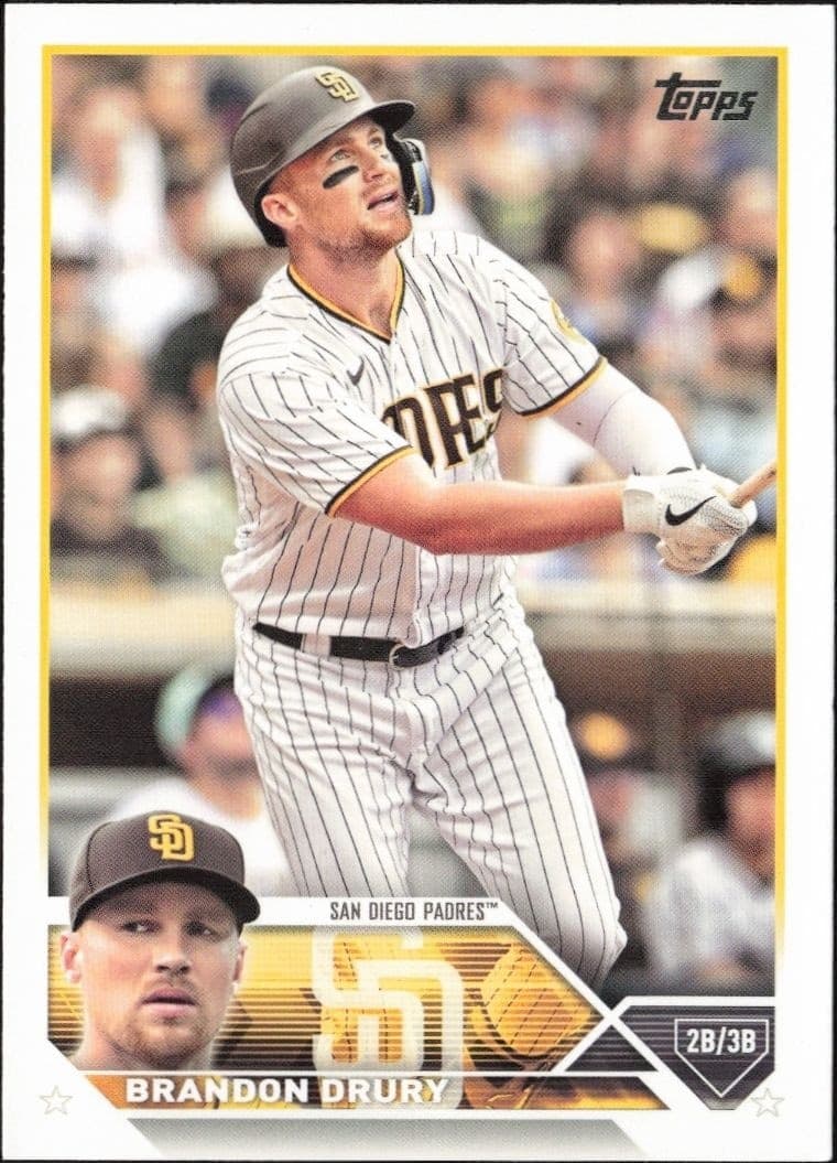 2023 Topps Series 1 Brandon Drury #14 trading card