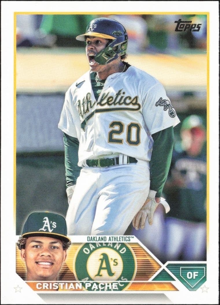 2023 Topps Series 1 Cristian Pache #296 trading card
