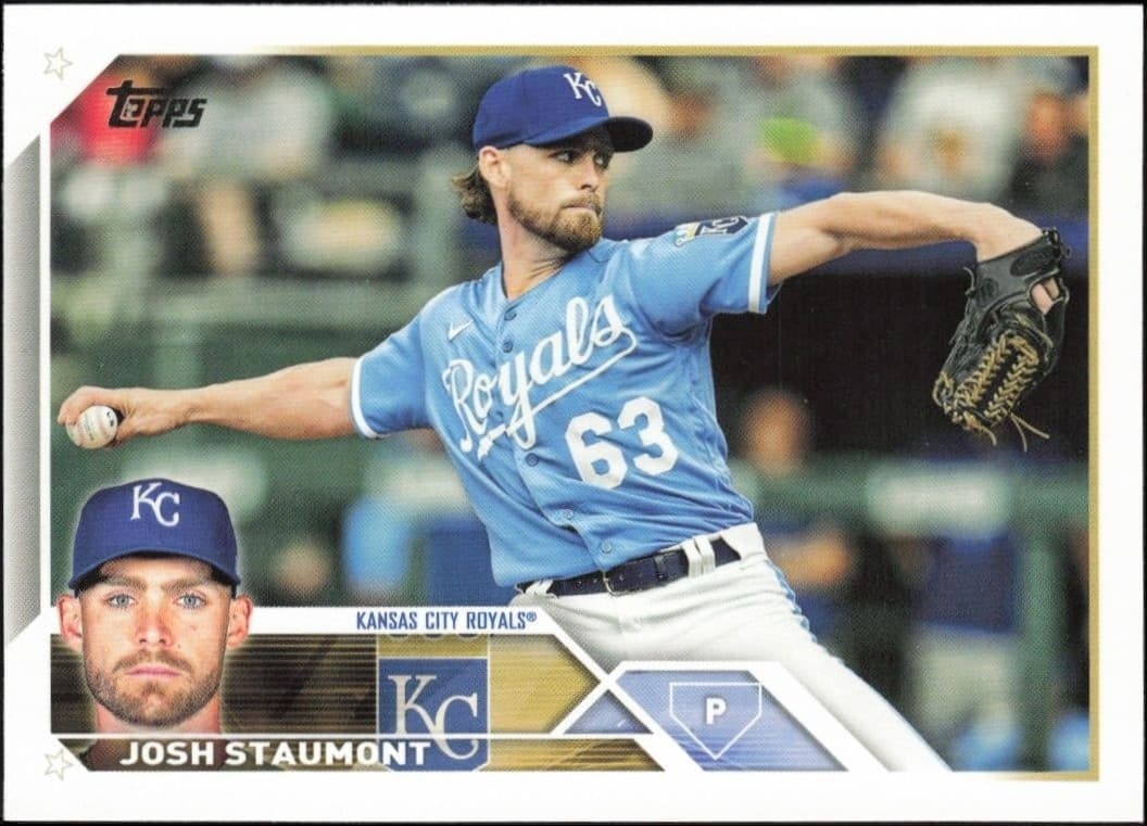 2023 Topps Josh Staumont #194 baseball trading card front