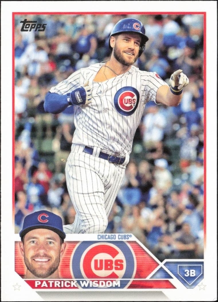 2023 Topps Series 1 Patrick Wisdom #120 trading card