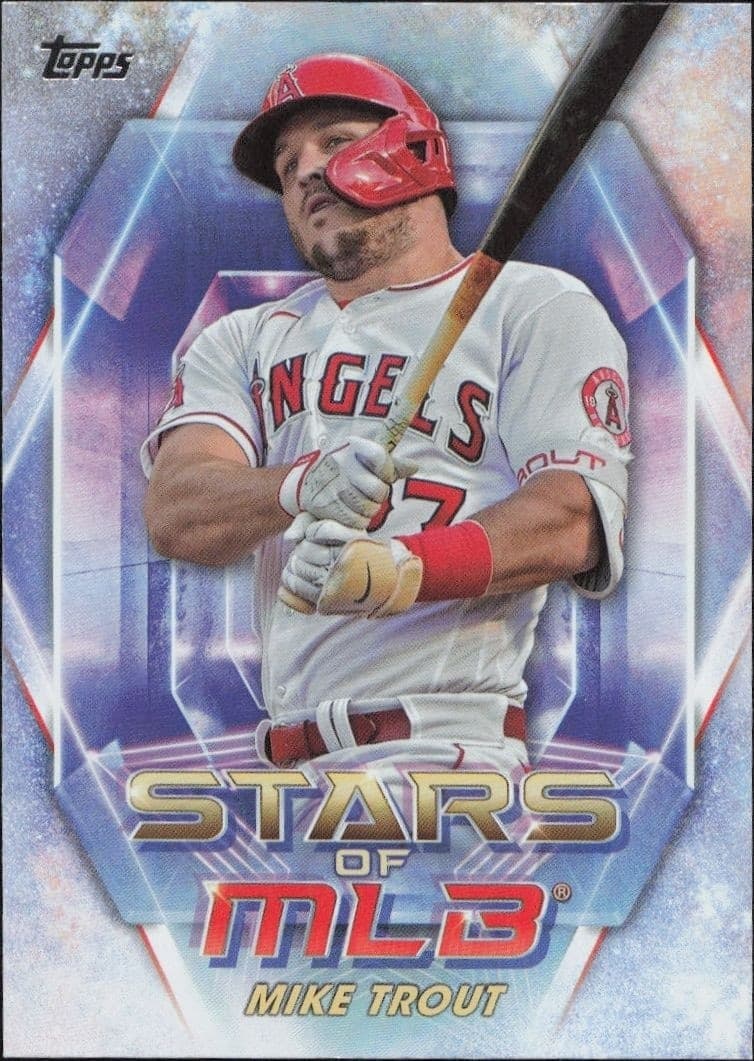 2023 Topps Mike Trout #SMLB-2 baseball trading card front