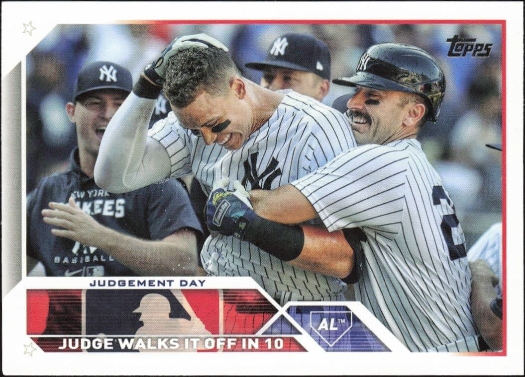 2023 Topps Aaron Judge #245 baseball trading card front