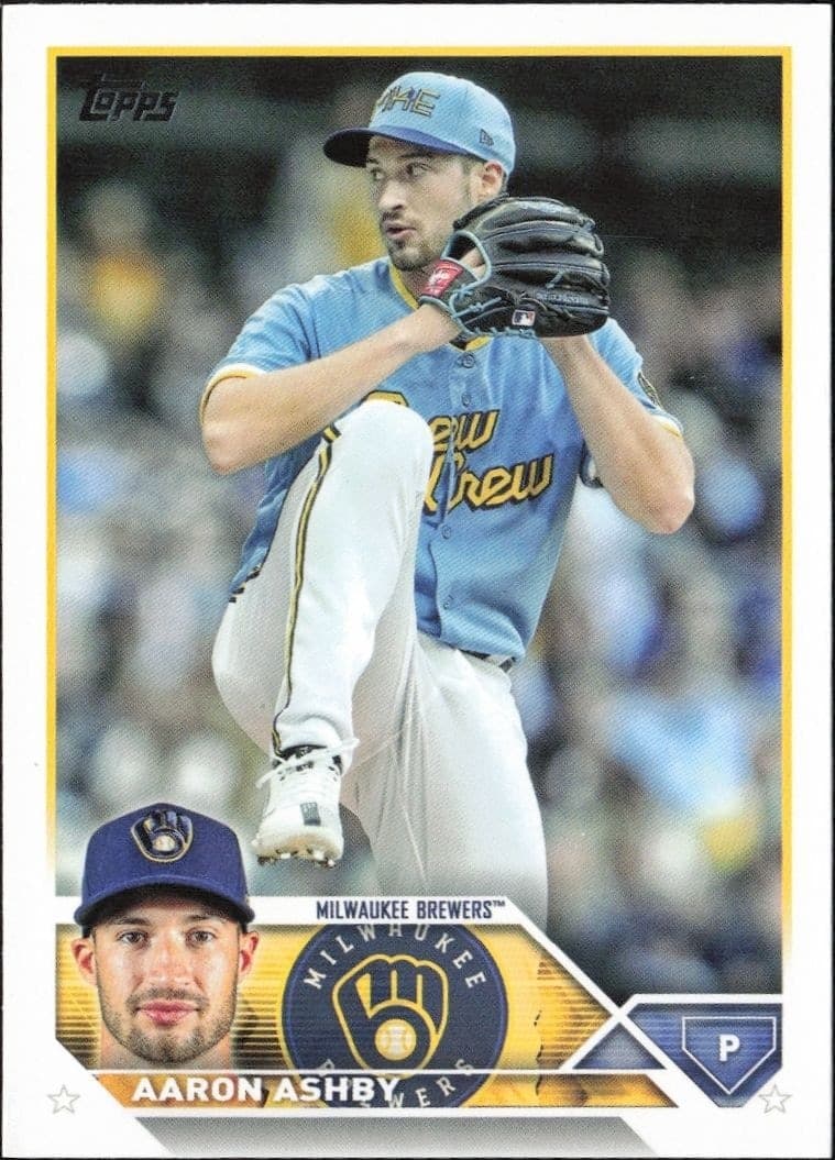 2023 Topps Series 1 Aaron Ashby #281 trading card