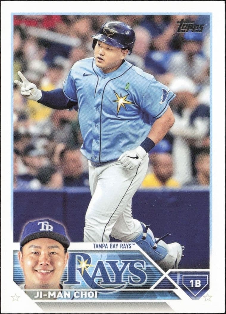2023 Topps Ji-Man Choi #305 baseball trading card front