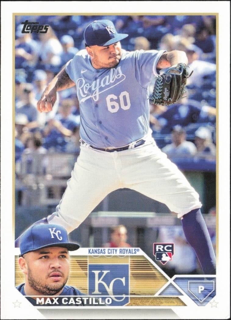 2023 Topps Max Castillo #251 baseball trading card front