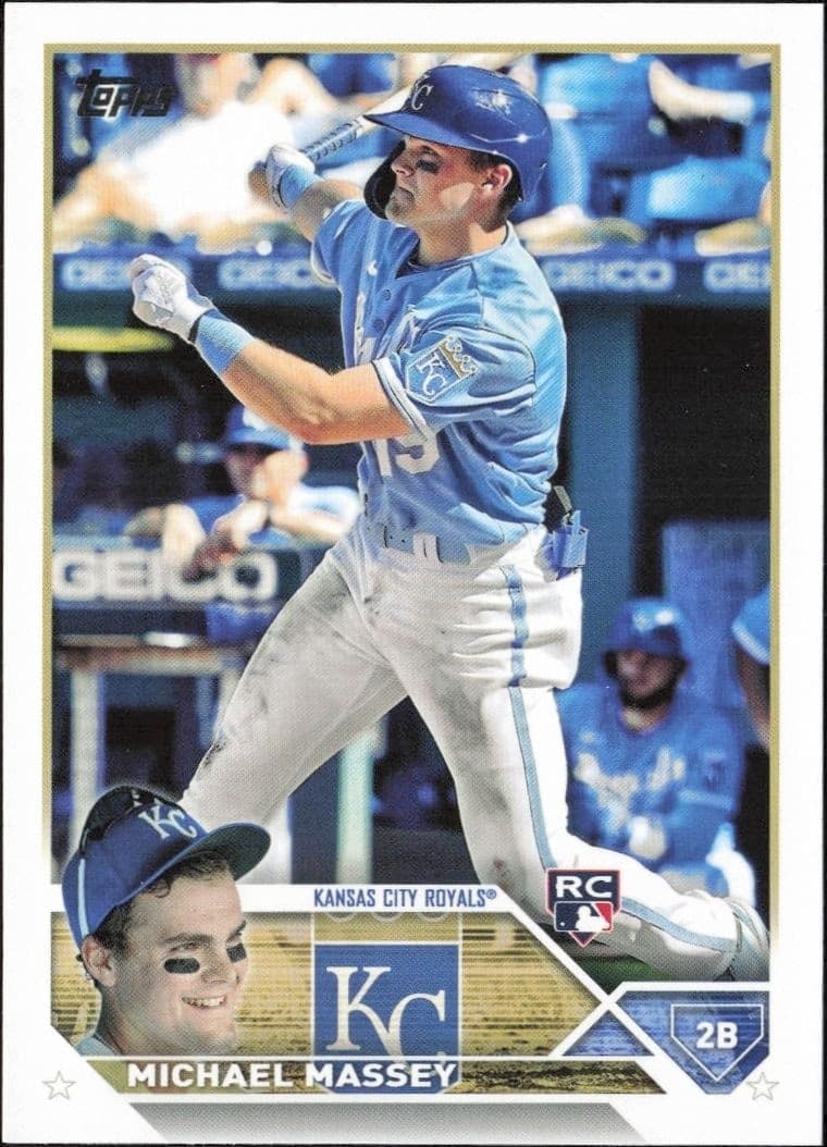 2023 Topps Series 1 Michael Massey #167 trading card