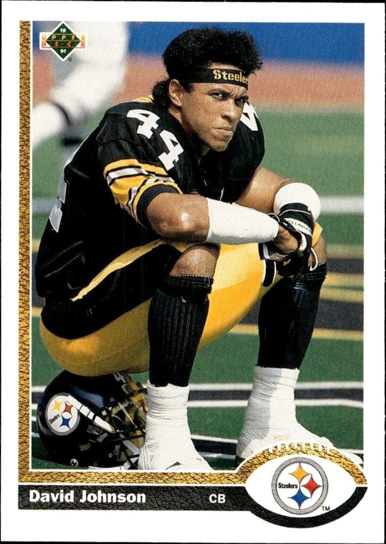 1991 Upper-Deck David Johnson #564 trading card