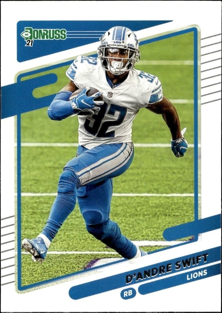 2021 Donruss D'Andre Swift #171 football trading card front