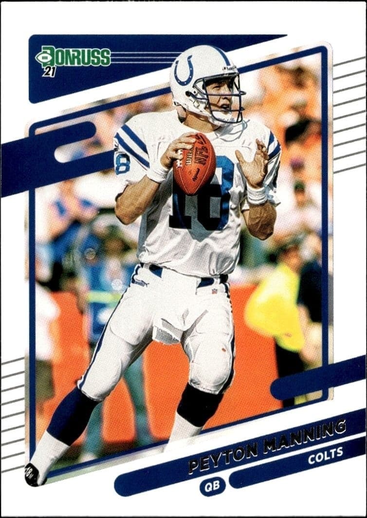2021 Donruss Peyton Manning #148 football trading card front