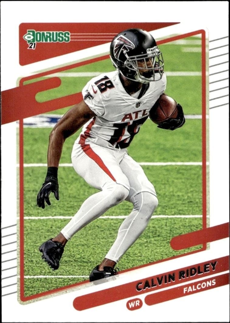 2021 Donruss Calvin Ridley #234 football trading card front