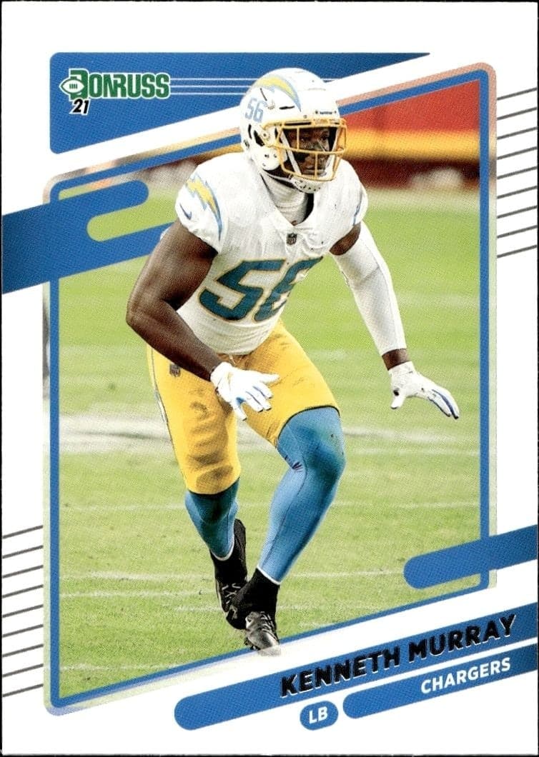 2021 Donruss Kenneth Murray #77 football trading card front