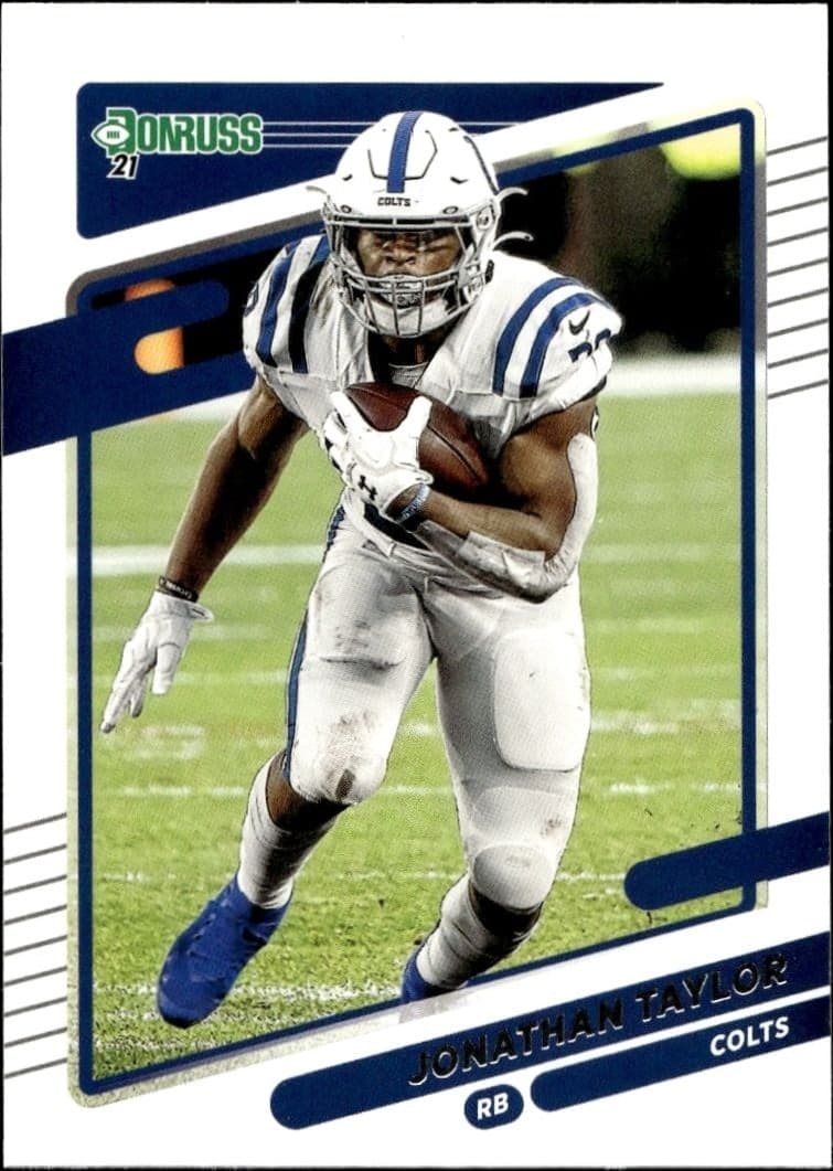 2021 Donruss Jonathan Taylor #150 football trading card front
