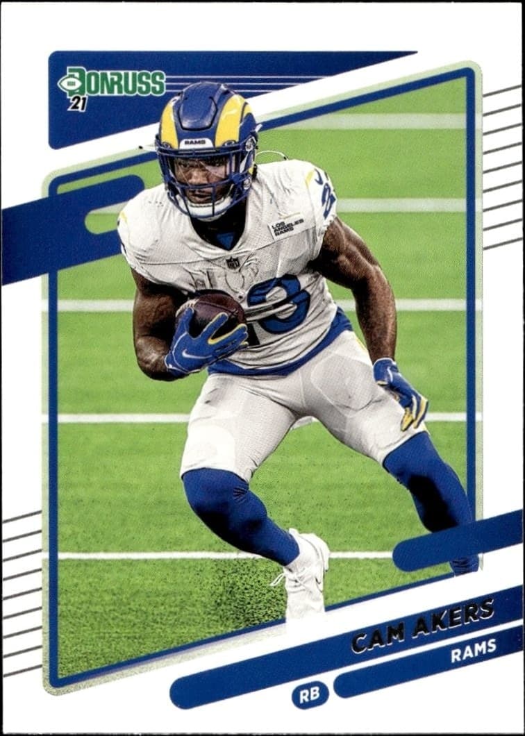 2021 Donruss Cam Akers #143 football trading card front