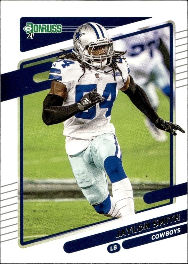 2021 Donruss Jaylon Smith #191 football trading card front
