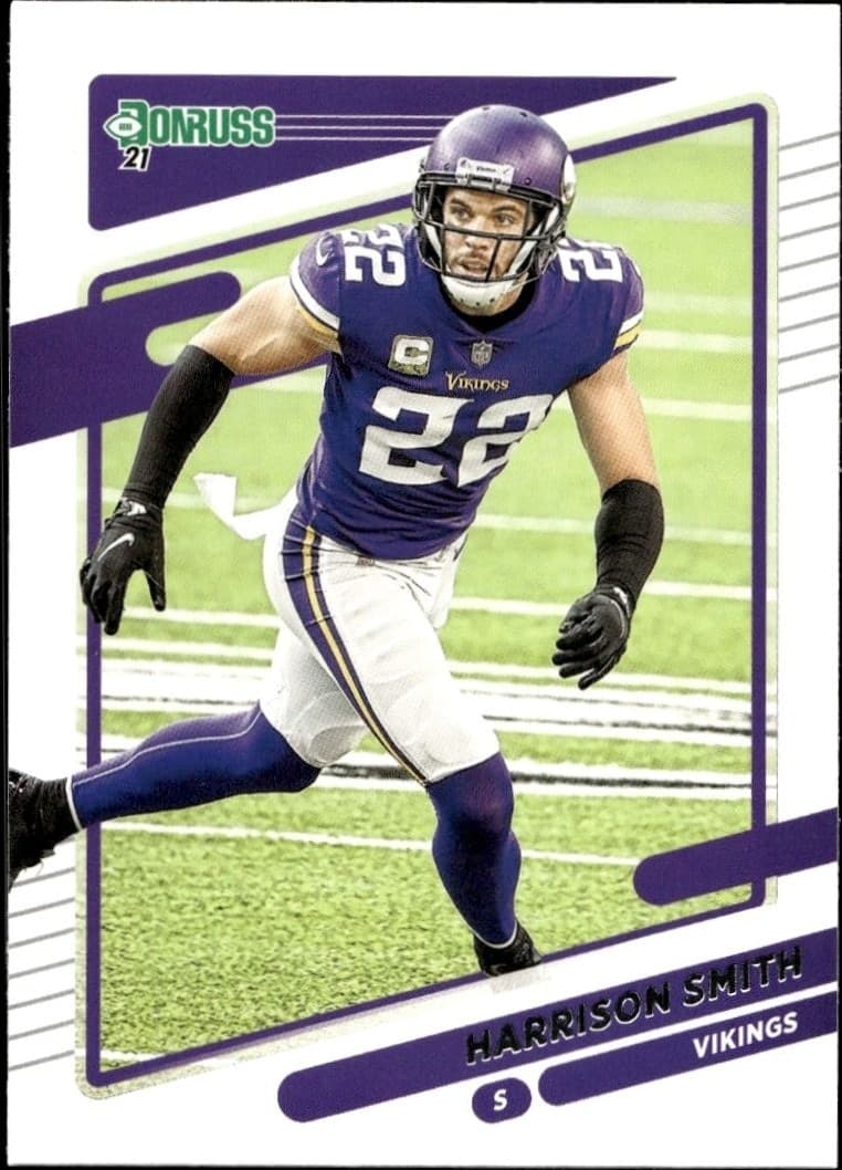 2021 Donruss Harrison Smith #129 football trading card front