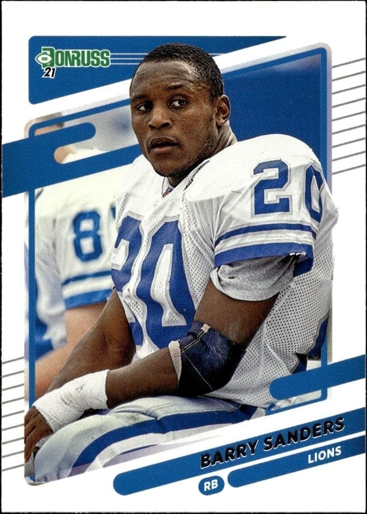 2021 Panini Donruss Barry Sanders #173 trading card