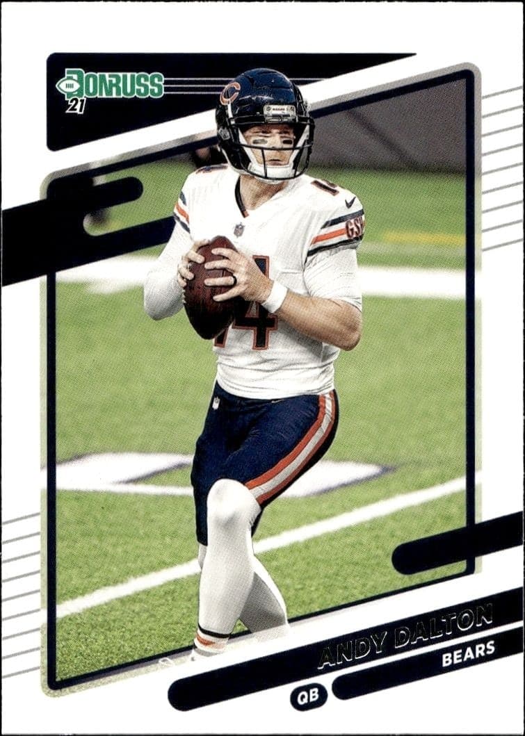 2021 Donruss Andy Dalton #206 football trading card front