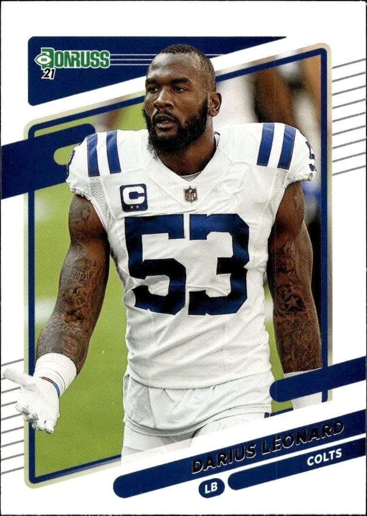2021 Panini Donruss Darius Leonard #149 trading card