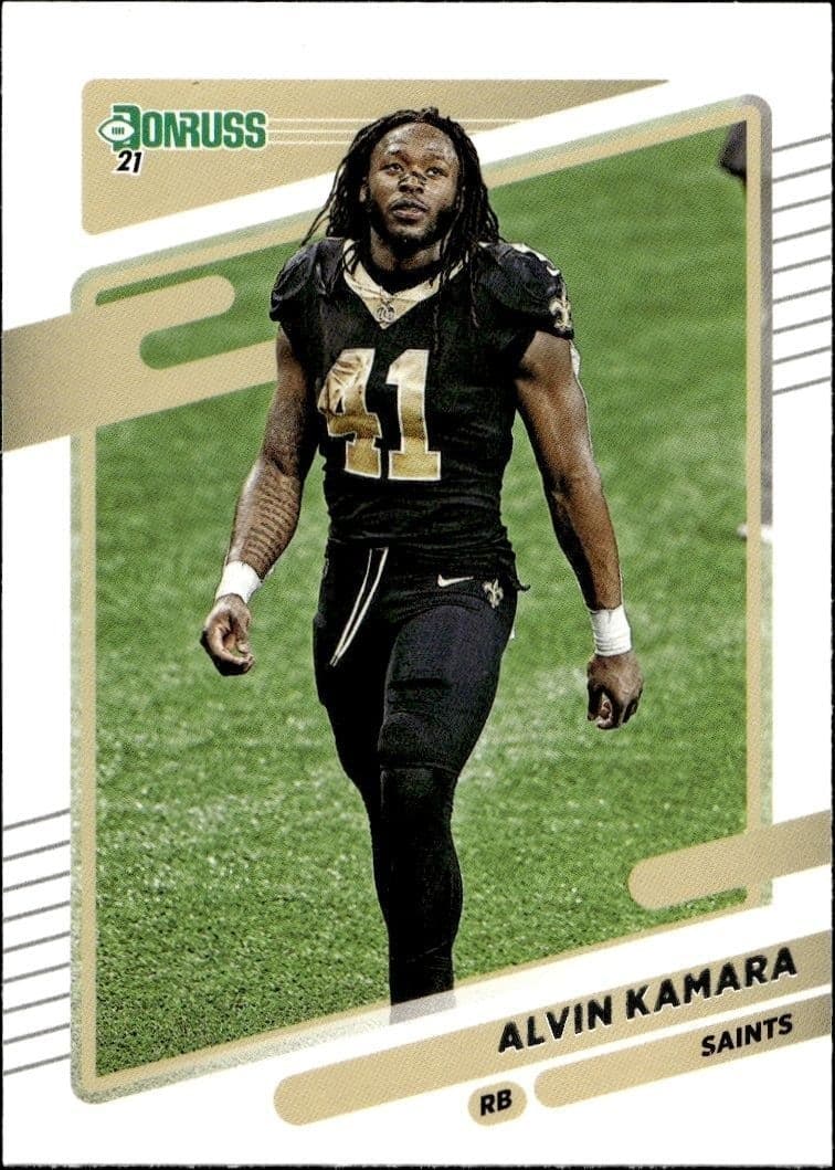 2021 Panini Donruss Alvin Kamara #94 trading card