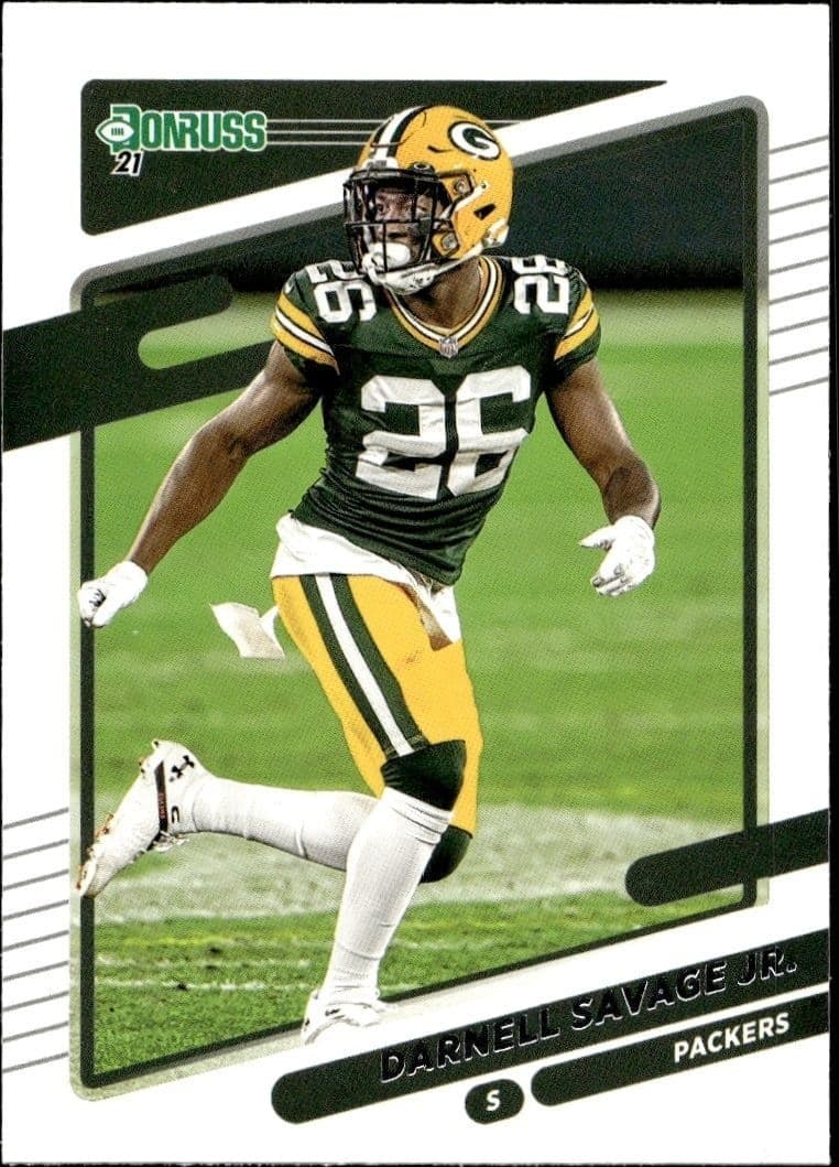 2021 Donruss Darnell Savage Jr. #161 football trading card front