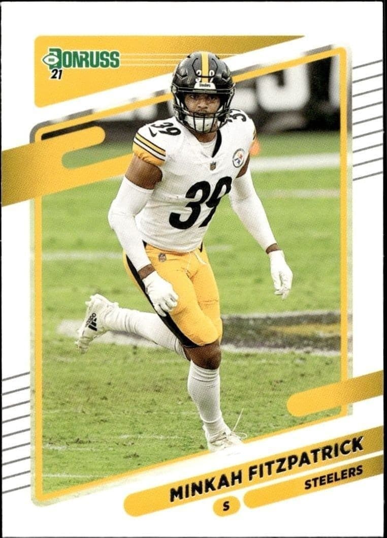 2021 Donruss Minkah Fitzpatrick #26 football trading card front