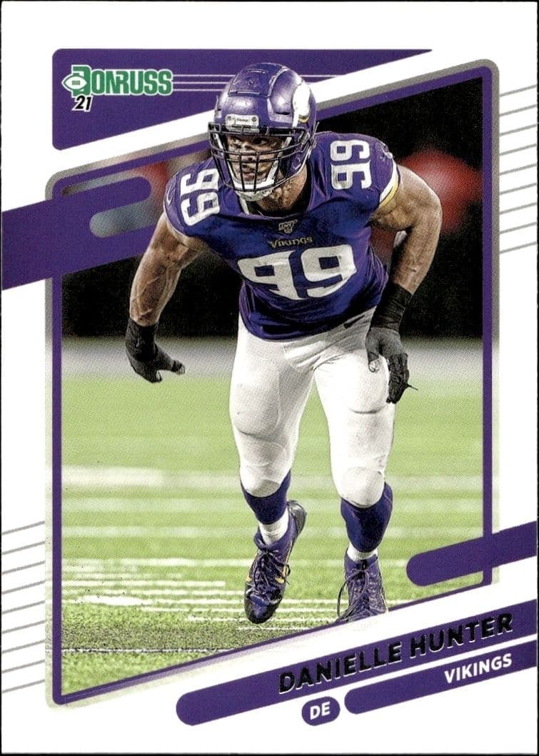 2021 Donruss Danielle Hunter #131 football trading card front