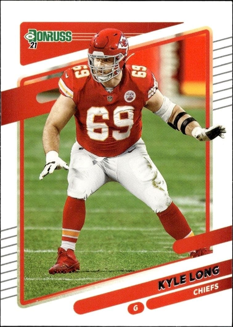 2021 Donruss Kyle Long #123 football trading card front