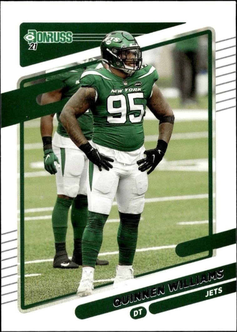 2021 Panini Donruss Quinnen Williams #41 trading card