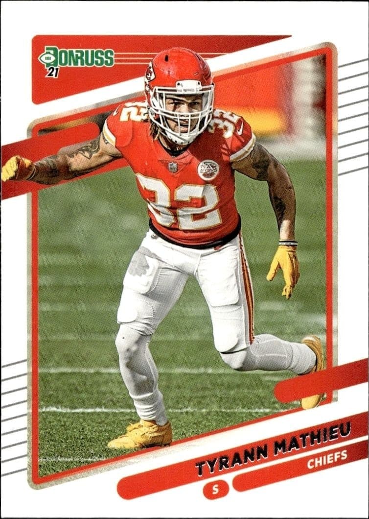 2021 Donruss Tyrann Mathieu #119 football trading card front