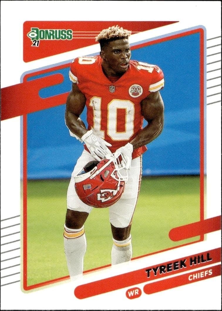 2021 Panini Donruss Tyreek Hill #117 trading card