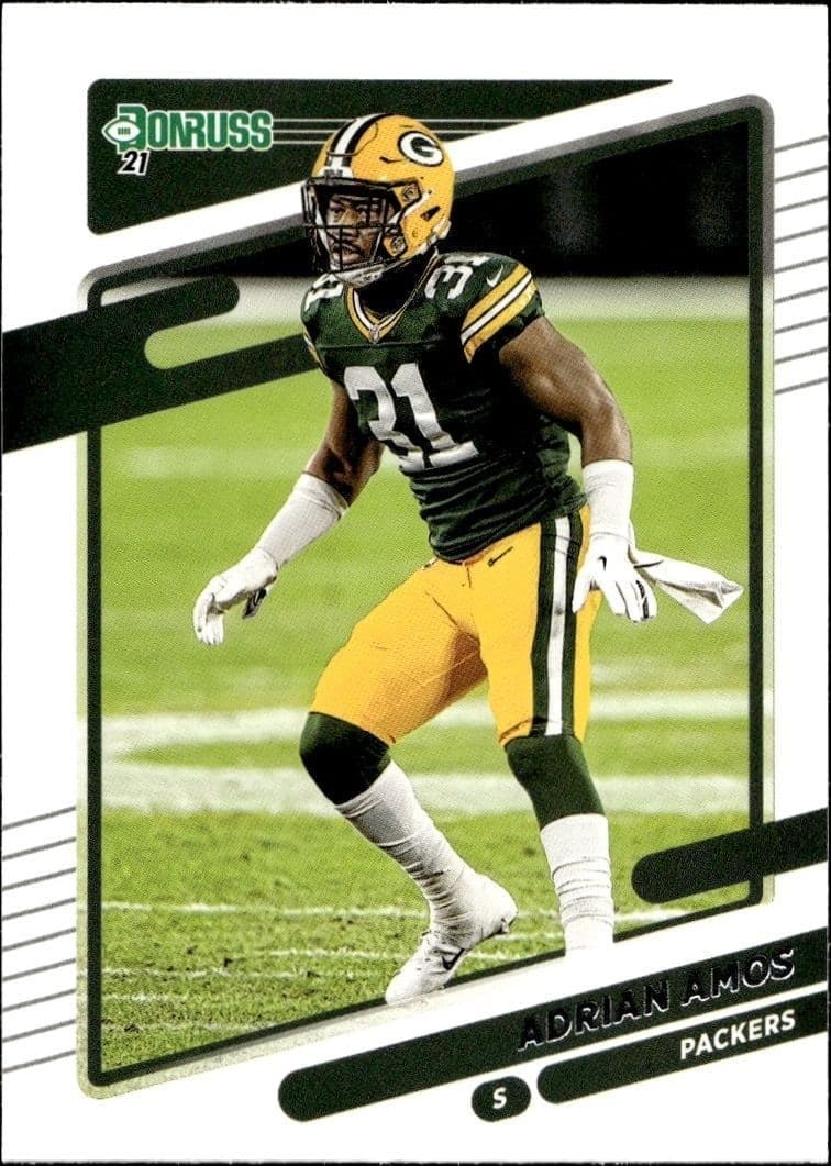 2021 Donruss Adrian Amos #162 football trading card front