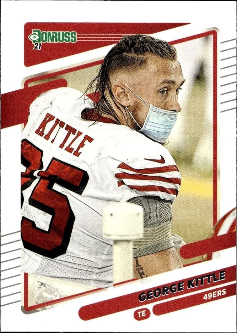 2021 Panini Donruss George Kittle #54 trading card