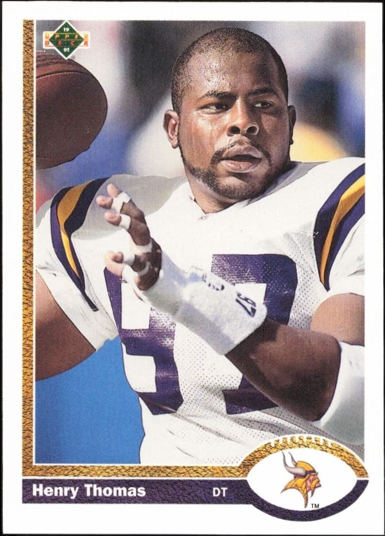 1991 Upper-Deck Henry Thomas #698 trading card