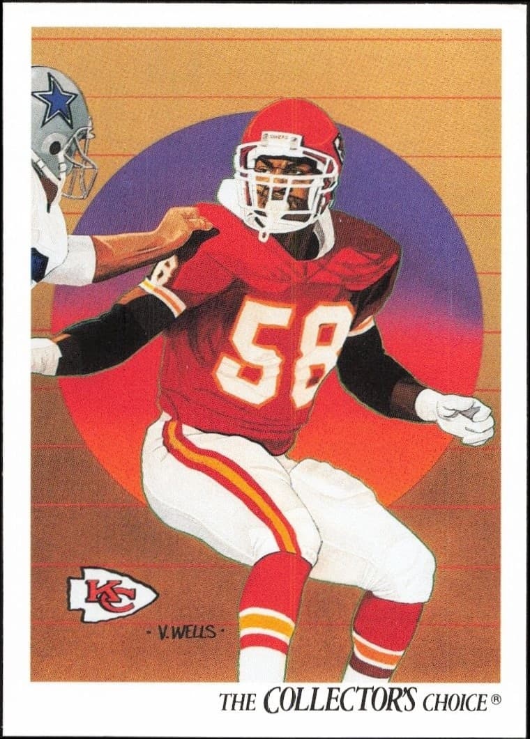 1991 Upper-Deck Derrick Thomas #80 trading card