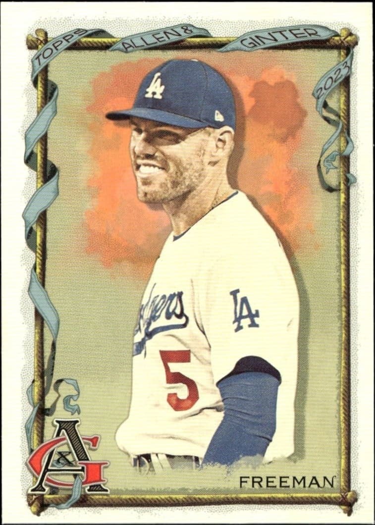 2023 Topps Allen & Ginter Freddie Freeman #120 baseball trading card front