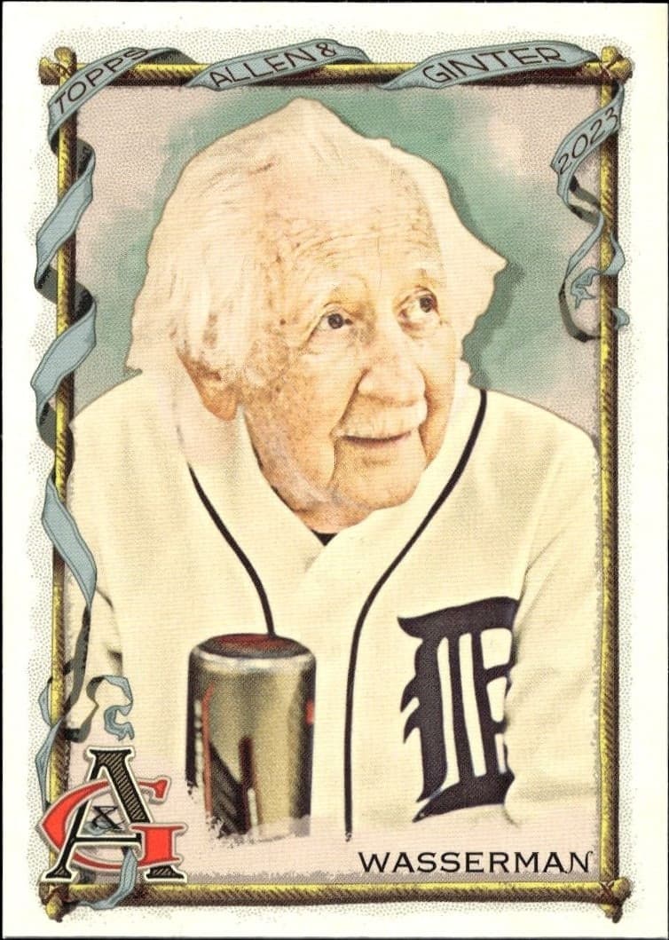 2023 Topps Allen & Ginter Benny Wasserman #224 baseball trading card front