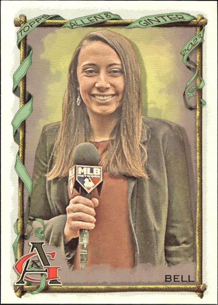 2023 Topps Allen & Ginter Mandy Bell #235 baseball trading card front