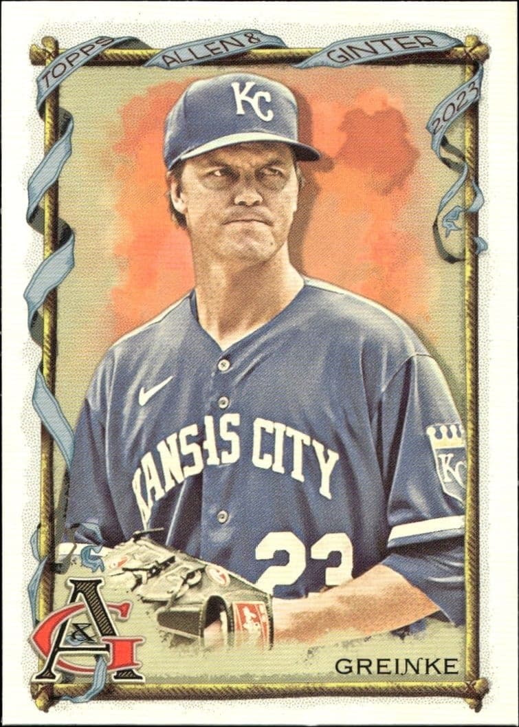 2023 Topps Allen & Ginter Zack Greinke #94 trading card