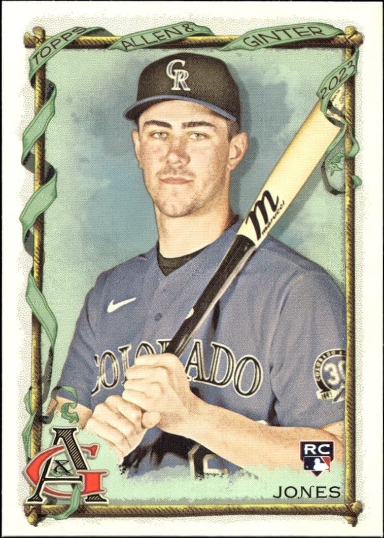 2023 Topps Allen & Ginter Nolan Jones #61 baseball trading card front
