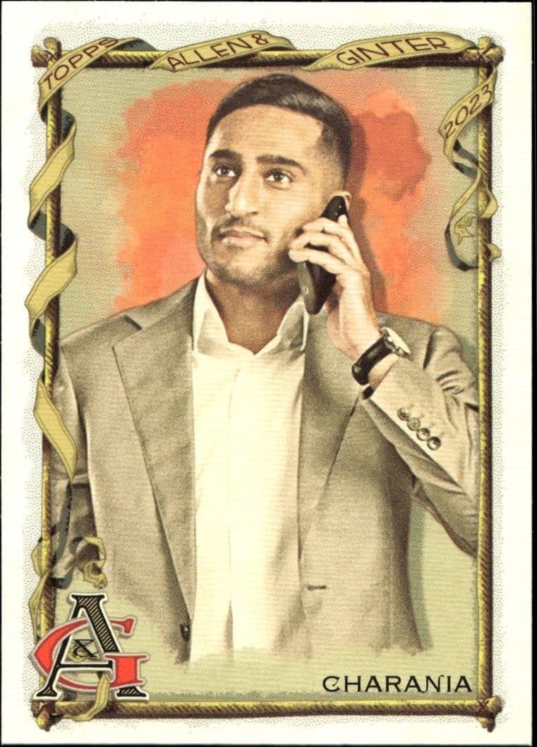 2023 Topps Allen & Ginter Shams Charania #234 trading card