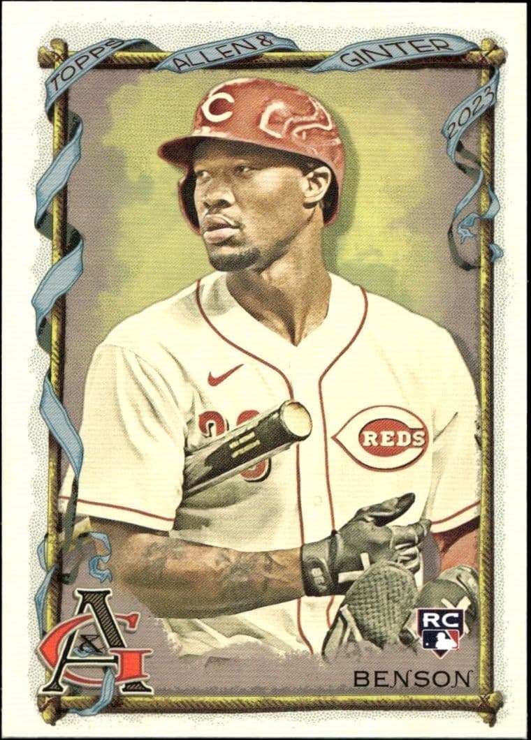 2023 Topps Allen & Ginter Will Benson #140 baseball trading card front
