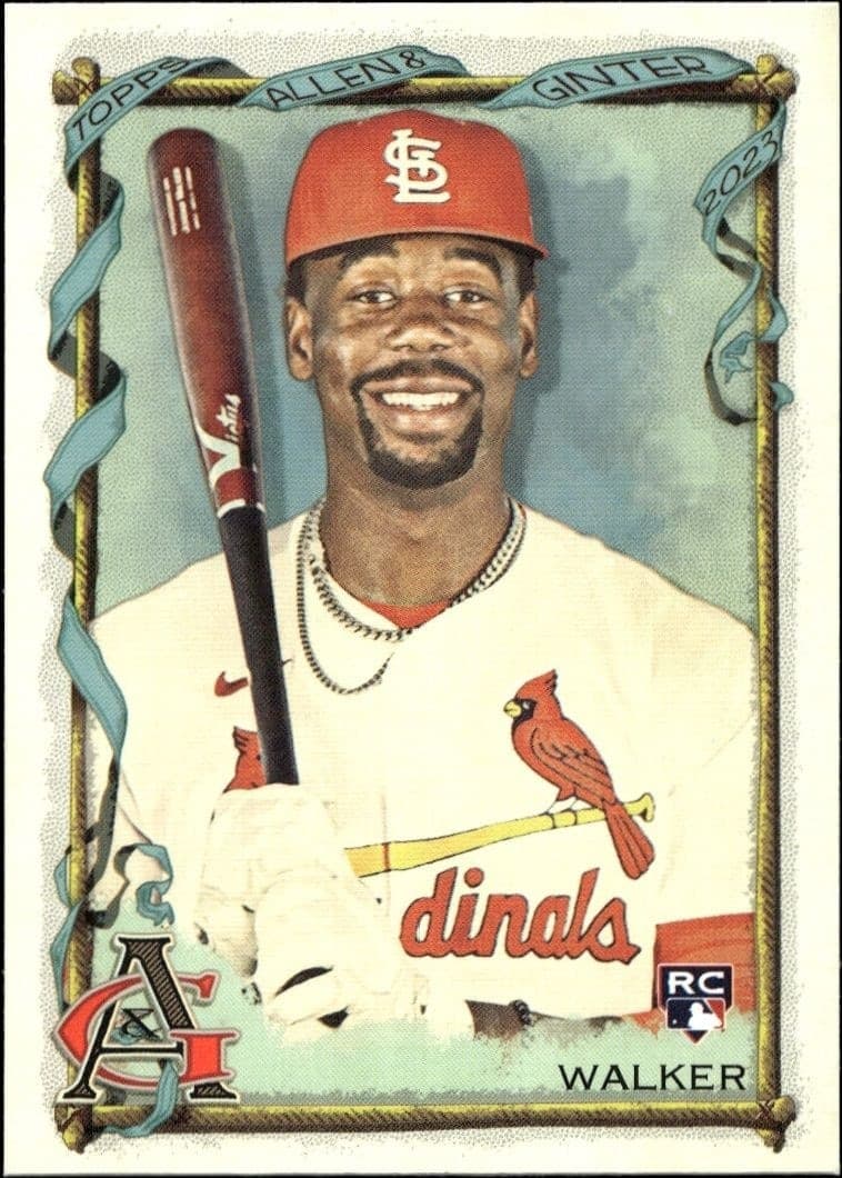 2023 Topps Allen & Ginter Jordan Walker #240 trading card