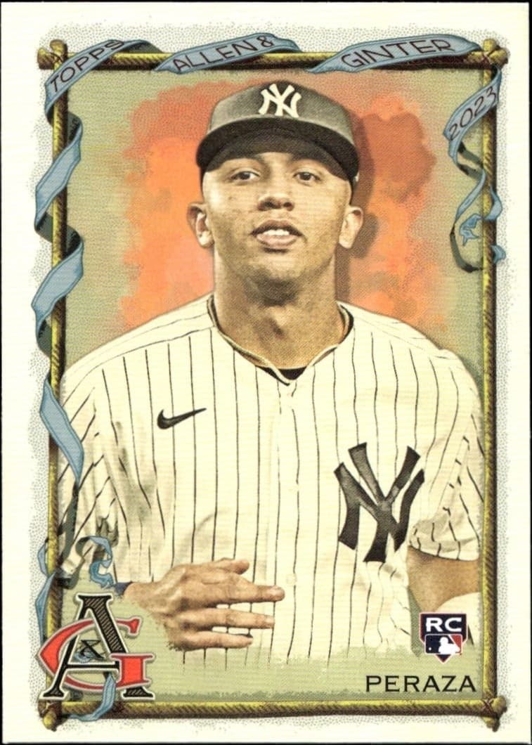 2023 Topps Allen & Ginter Oswald Peraza #31 trading card