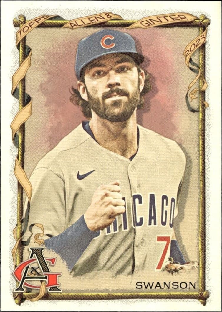 2023 Topps Allen & Ginter Dansby Swanson #57 trading card