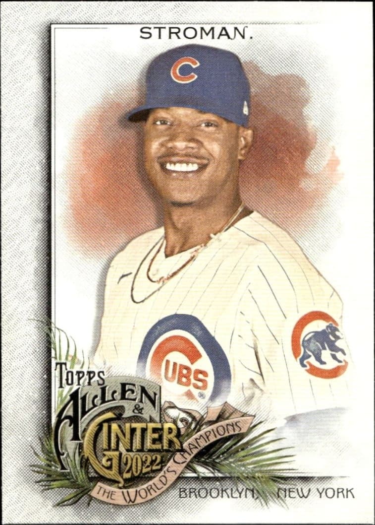 2022 Topps Allen & Ginter Marcus Stroman #156 baseball trading card front